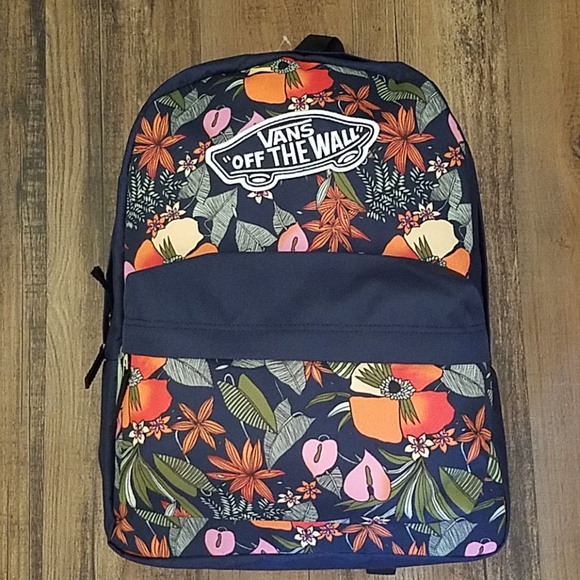 Vans The Realm Multi Tropic Floral Backpack - Picture 2 of 12